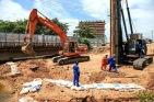 Construção da primeira Ponte sobre o rio Jacarecica